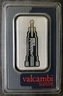 Valcambi Suisse 1oz Silver Bar with Assay Certificate in Plastic