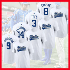 NEW!!! Italy Baseball 2026 World Baseball Classic Name & Number Gift For Fan