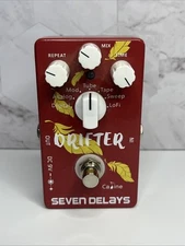 CALINE CP-37 DRIFTER Seven Delays Multi-Delay Guitar Effects Pedal