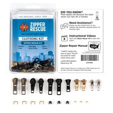 Clothing Zipper Repair Kit  The Original Zipper Pull Replacement kit for Hood...