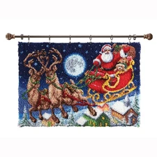 Santa's Sleigh Ride Kit & Hanger