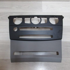 Orig. BMW E60 E61 Rahmen Blende Abdeckung Klima Heizung Navi 7063151 6951041