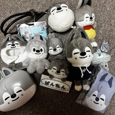 straykids fans plush bag バンチャン ウルフチャン Stray Kids Bang Chan Wolfchan Set Merchandise Plush Toys