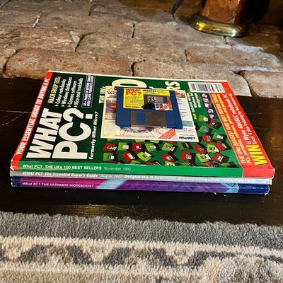 What PC? - UK Vintage Magazine 1992-1993 with Cover Disks/Floppy - Choose Issue