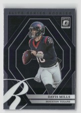 Davis Mills #ESR-15 2021 Panini Donruss Optic Elite Series Rookies Texans