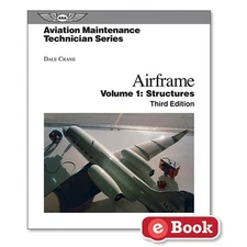 ASA 2026, Airframe Structures Textbook, eBook p/n AMT-STRC3-PD