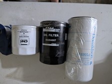 oil filter and car part box lot