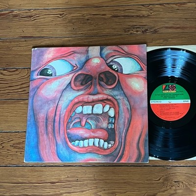 King Crimson In the Court of the Crimson King LP NM/EX Atlantic Spin Cleaned