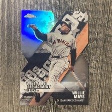 Willie Mays 2020 Topps Chrome Decade of Dominance Die-Cut #DOD-7