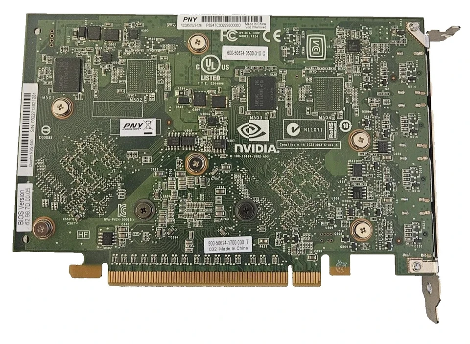 NVIDIA Quadro NVS 450 512MB PCI-E Video Card 4 x DisplayPort Connect 4 monitors - Image 4 of 4