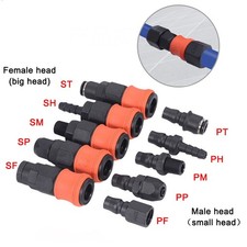 Plastic Steel C type Quick Connect Connector Suitable for Various Tools