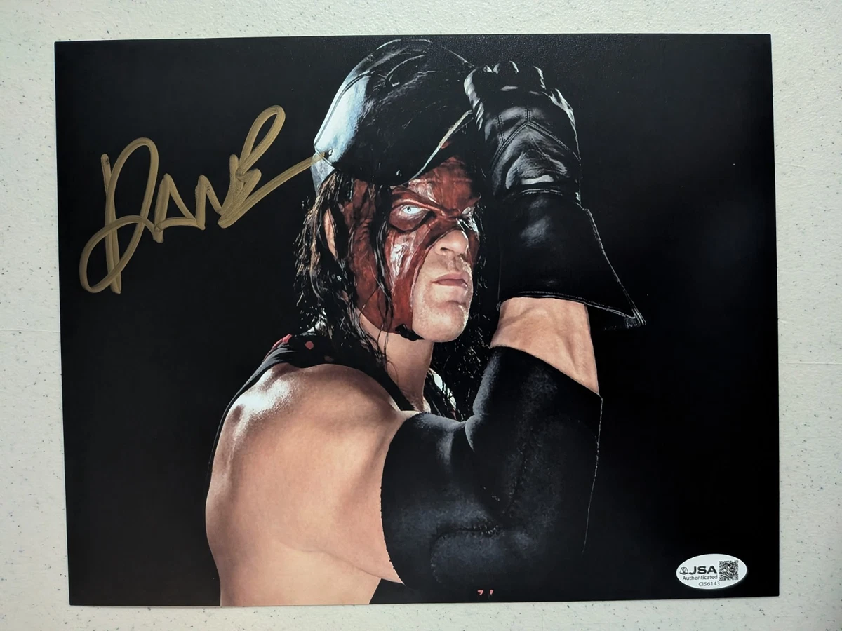 赤い怪物　ケイン　直筆サイン色紙（WWEスーパースター　外国人プロレスラー） Kane Wrestling Original Autographed Items for sale | eBay