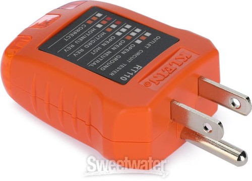 Klein Tools RT110 Power Outlet Receptacle Tester - Picture 3 of 4
