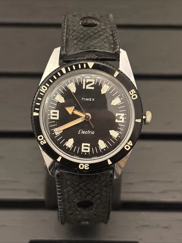 Timex 🔋⚡️Electric Skin 🤿  Diver Vintage 1970’s Mint Condition