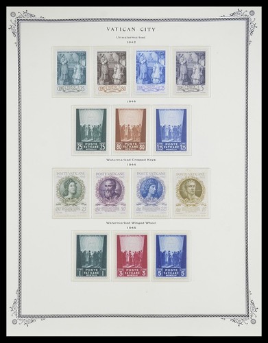 VATICAN Italy Holy See 1929-1986 MNH MH Used w/ Provisori Stamp Collection - 第 6/12 張圖片