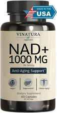 NAD Supplement 1000 Mg - Pure NAD Supplement for Anti-Aging