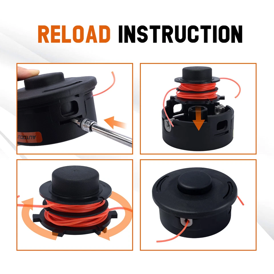 Mähkopf Fadenkopf für Stihl FS55 56 80 85 86 90 Motorsense AutoCut 25-2 DE - Bild 3 von 4