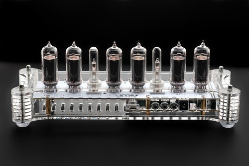 IN-14 Nixie Röhren Uhr Acrylgehäuse mit Temperatursensor F/C [WHITEBOARD] - Bild 9 von 10