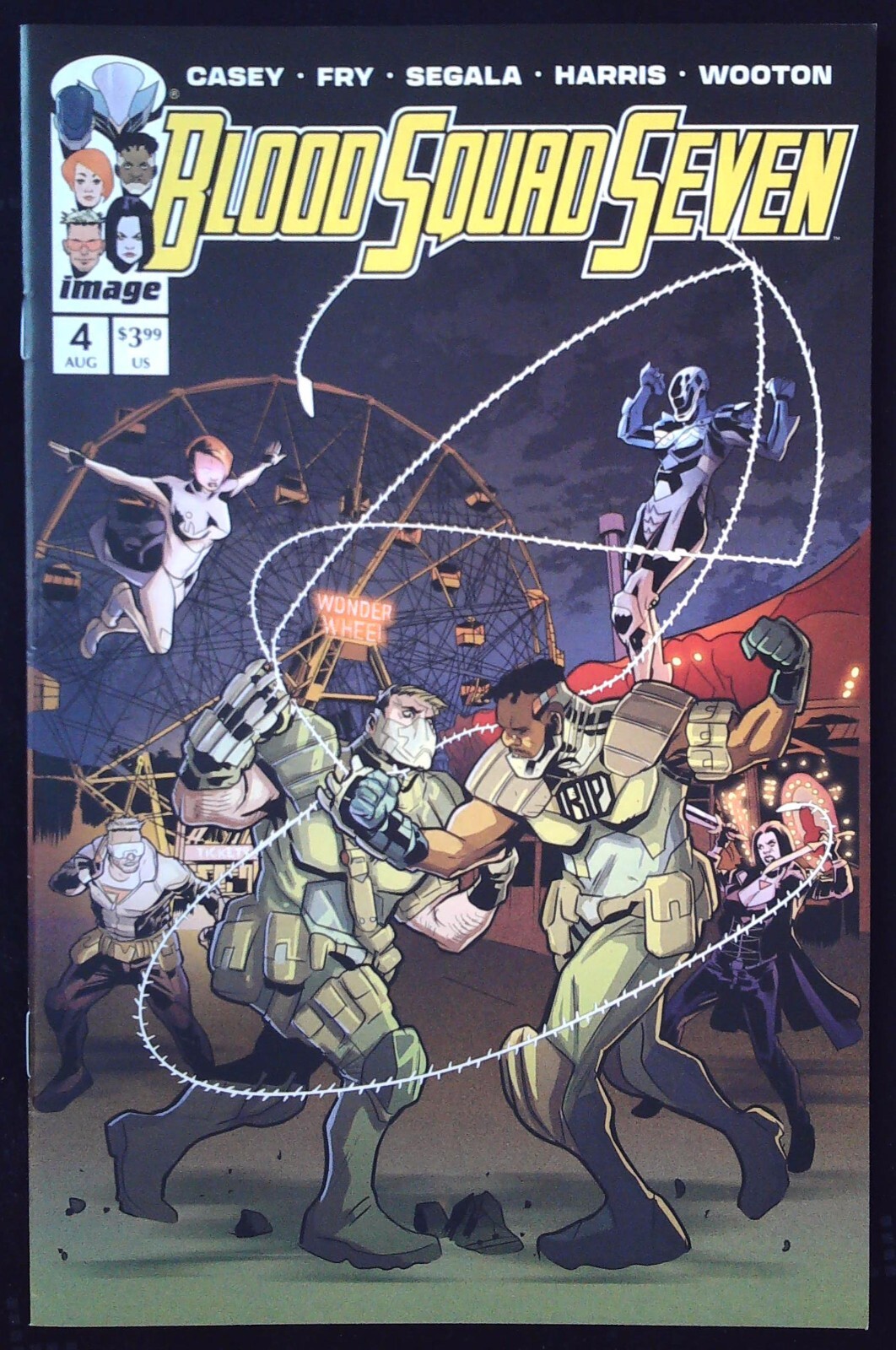 BLOOD SQUAD SEVEN (2024) #4 - Cover A - New Bagged