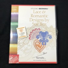 Lace  Romantic Embroidery Designs Card 126 for Brother Baby Lock Deco 600