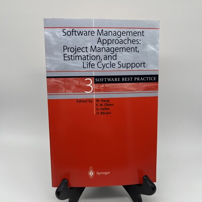 Software Management Approaches : Project Management Estimation, and Life Cycl...