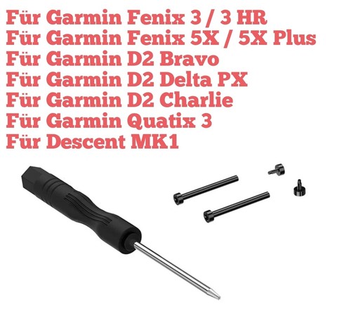 Ersatz Schraube für Garmin Fenix / Forerunner Stahl Link Metall Werkzeug Pin - 第 41/44 張圖片