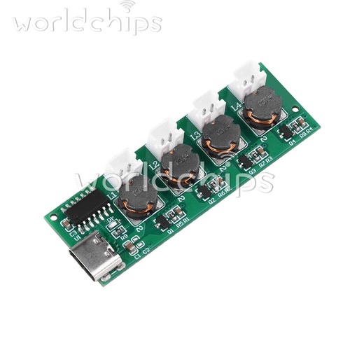 Type-C Humidifier DIY Kits Ultrasonic Mist Maker Driver Circuit Board 4 Atomizer - Picture 18 of 26