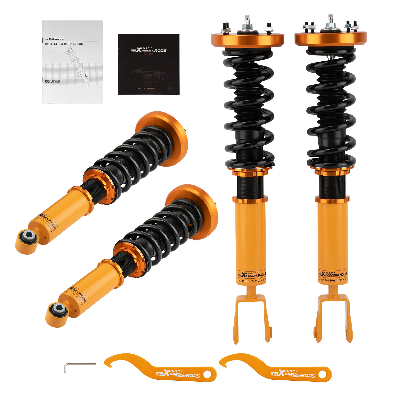 24 Ways Adjust Performance Shock Absorbers for Jaguar Daimler XJ X350 X358