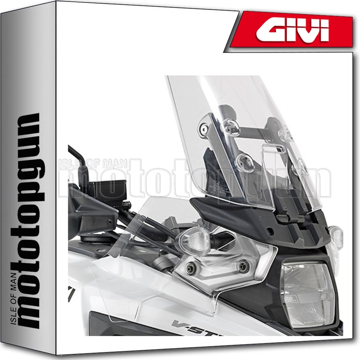 GIVI DF3117 HANDLE-BAR WIND DEFLECTORS SUZUKI V-STROM 1050