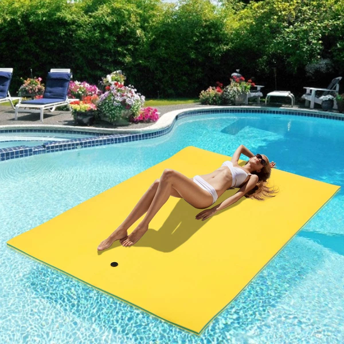 Water Floating Mat 9 12 18 Foam Lake Floats Floating Foam Pad Lily