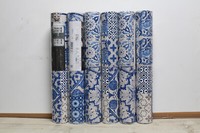 6 Rollen Vliestapete As Creation Metropolitan 36923-1 Creme-Blau Gemustert