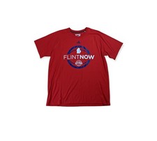 Adidas Game Worn Darrun Hilliard Detroit Pistons Flint Now Pregame Warm Up Shirt