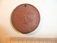 Medal , Dzień Kolejarza Niemieckiego , 1956 , Miśnia