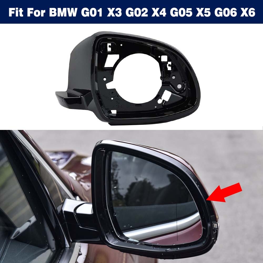 White Passenger Side Mirror With Signal For BMW X5 (2014-2018) – Right Front