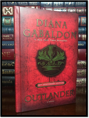 Outlander DIANA GABALDON SIGNED Brand New 20th Anniversary Deluxe Hardback Starz