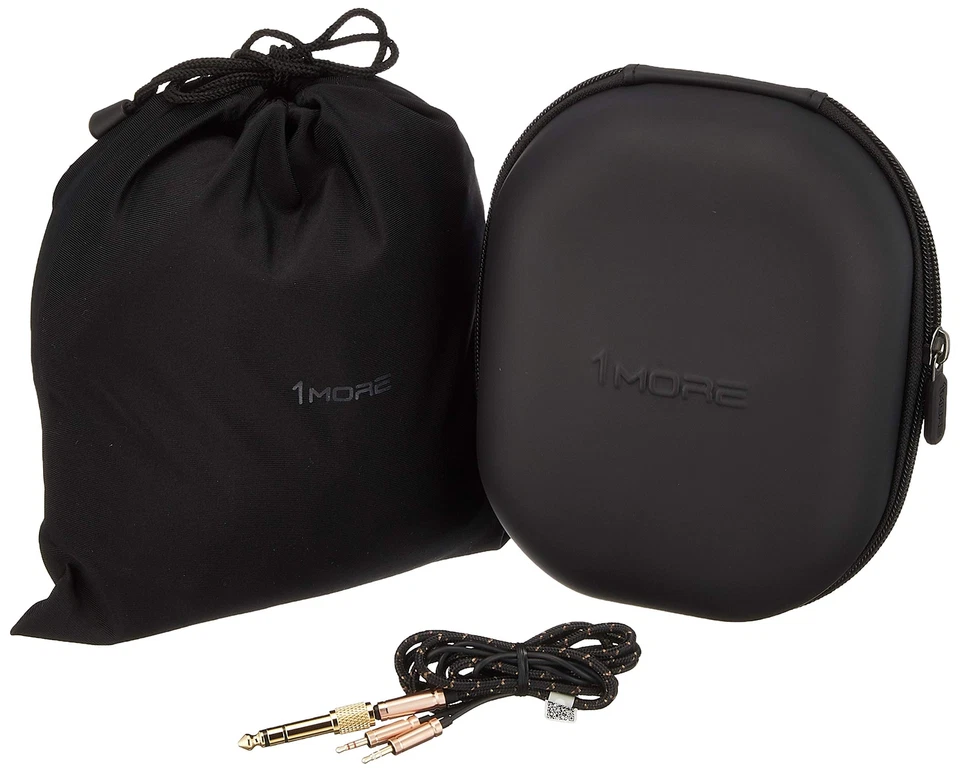 1MORE H1707 Triple Driver Over Ear Headphones Gold Hi-Res F/S - Image 4 of 4