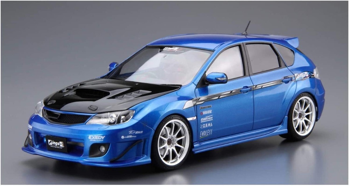 ミニカー 1/43 SUBARU IMPREZA WRX STI R4 ADVAN GRB ミニカー 1/43 SUBARU IMPREZA WRX STI R4 ADVAN GRB $_57.JPG