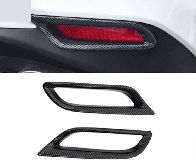 Carbon Fog Light Cover for Toyota Camry Rear Bezel Trims 2024 Model