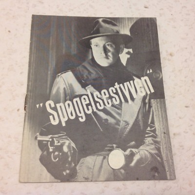 The Great Jewel Robber David Brian Reynolds 1950 Danish Original Movie Program