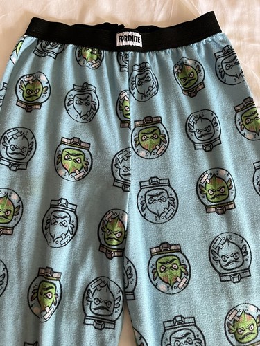 FORTNITE ~ Leviathin Boys Sleep PJ Pajama Pants ~ Blue ~ Large (10/12) - Picture 2 of 5
