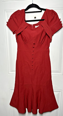 slim fit dress slacks Joelle – Vintage 1950s Wiggle Mermaid Dress main image 1