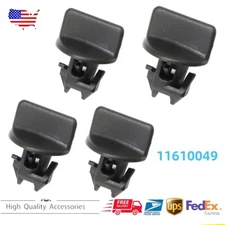 4x Rear Bumper Trailer Hitch Cover Nut Fastener For GMC Cadillac Buick Chevy