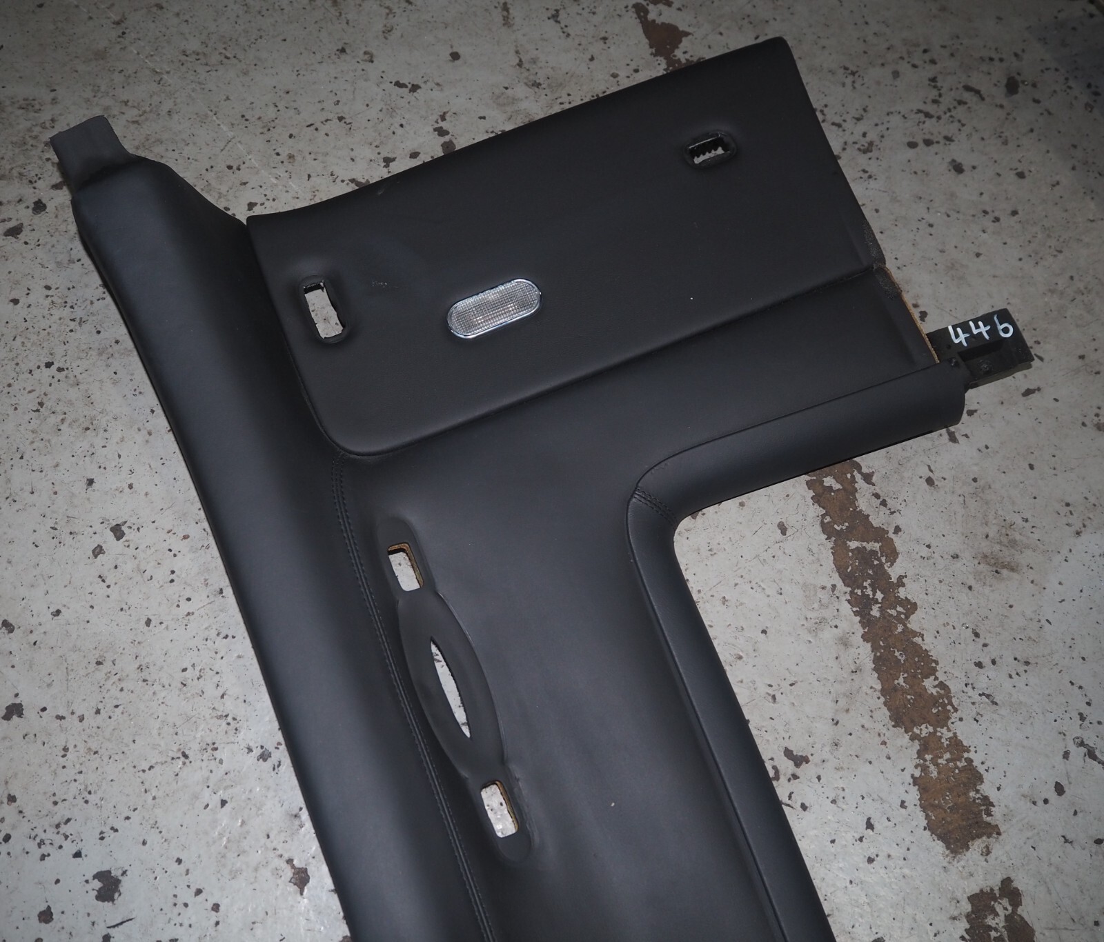 2006-2012 Bentley Flying Spur Left & Right Main Headliner Trim Beluga Black OEM