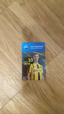 ARAL SuperCard BVB Borussia Dortmund JULIAN WEIGL 33