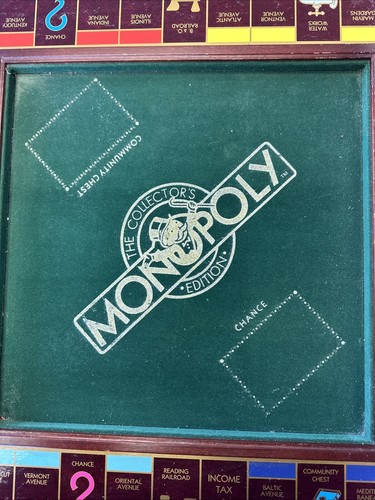 Monopoly Franklin Mint Collector's Edition! Parker Bros Board Game Wow Rare! - Picture 12 of 24