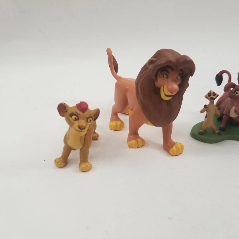 Lote de 3 figuras PVC Rey León Disney Simba Timón y Pumba Foto 3 de 4