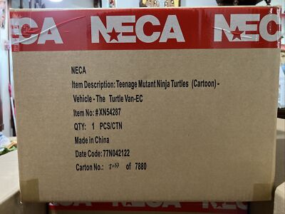NECA Teenage Mutant Ninja Turtles Cartoon The Turtle Van Party