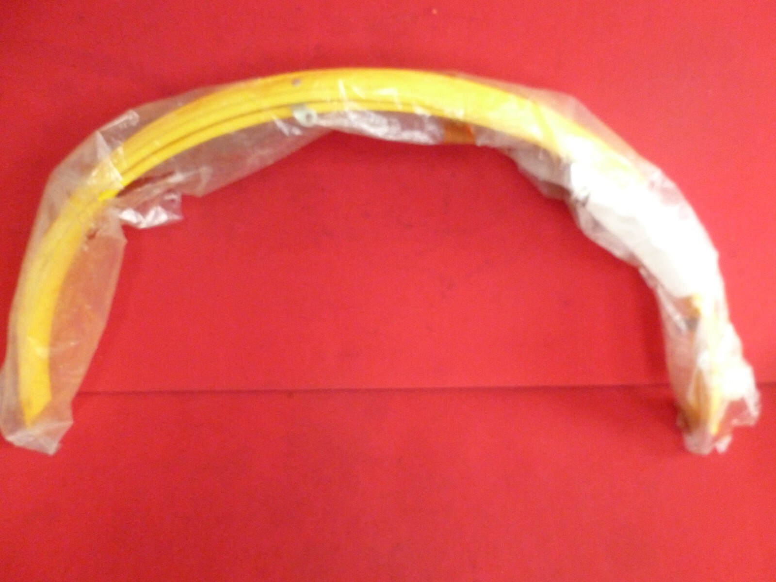 NOS BLUEMELS LIGHTWEIGHT YELLOW PLASTIC VINTAGE ROAD BIKE MUDGUARDS