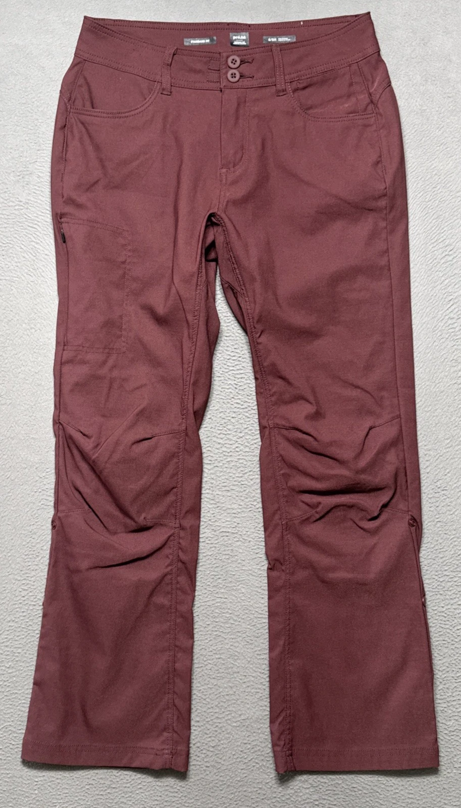 prana halle straight outdoor hiking roll up snap convertible pants