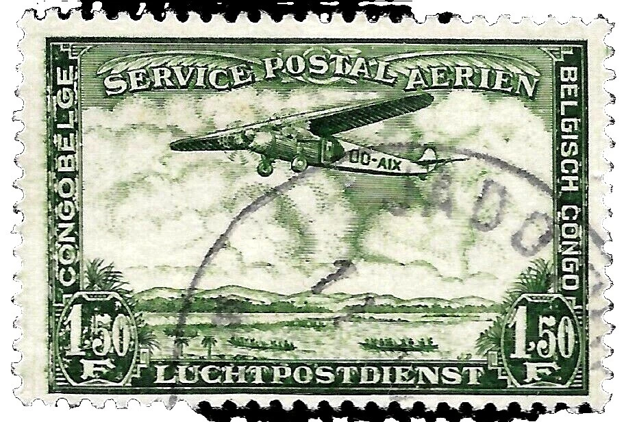 Estampillas de correo aéreo de Aviación